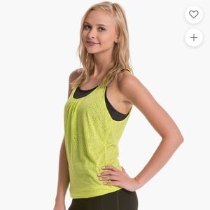 PrAna Mika Workout Top in Wild Lime